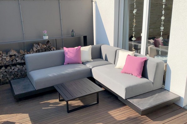 Buena fabric garden lounge set