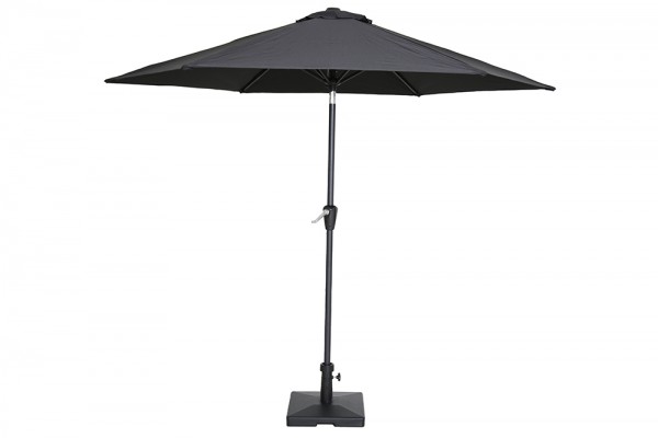 Apollo parasol 270 cm in black