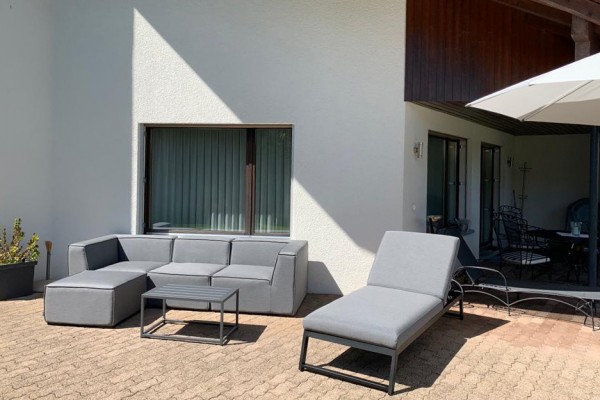 Adriane outdoor furniture in grey