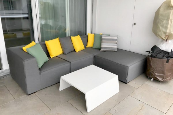 Adriane outdoor furniture in grey