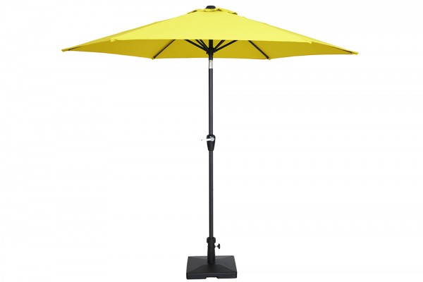 Ollopa parasol 270 cm in yellow