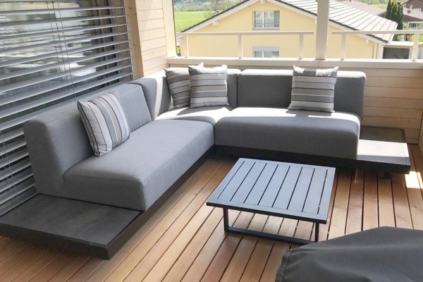 Buena fabric garden lounge set