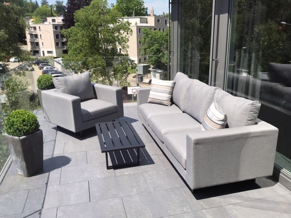 Enja garden lounge in grey